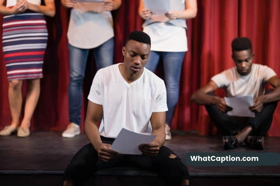 Captions for Acting