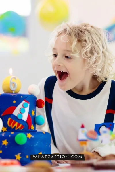 6th Birthday Captions