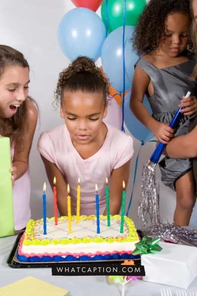 7th Birthday Captions