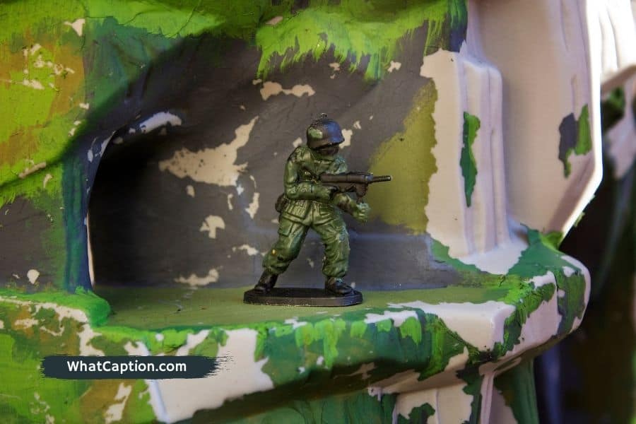 Action Figure Captions for Instagram
