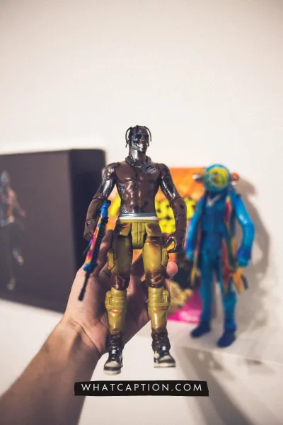 Action Figures Captions