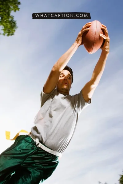 Australian Rules Football Caption