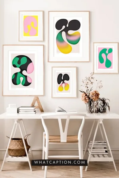 Wall Art Captions for Instagram