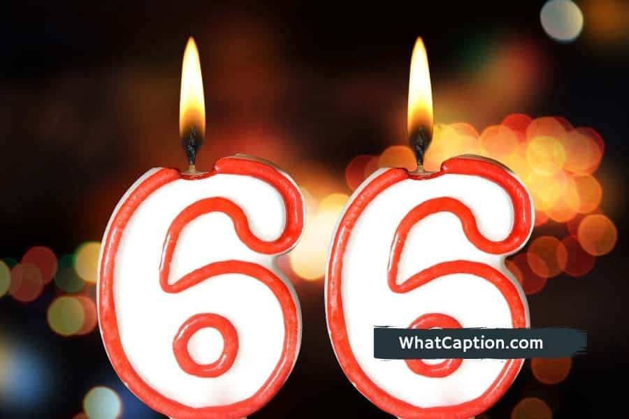 66th Birthday Captions