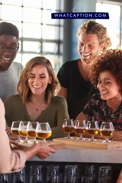 Beer Tasting Captions