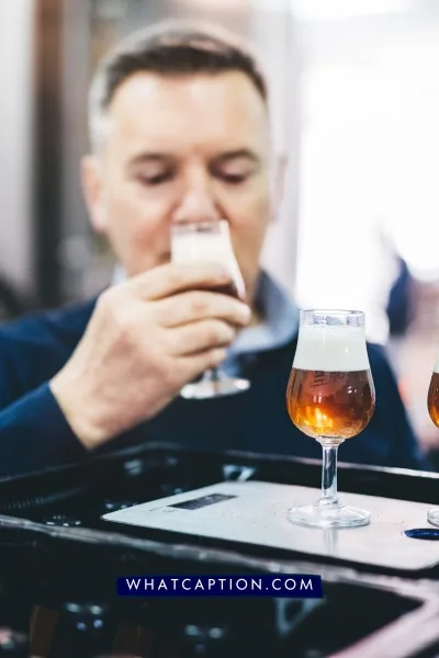 Beer Tasting Captions