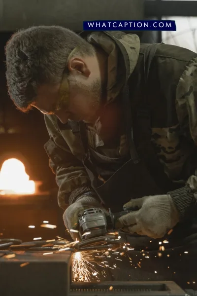 Blacksmithing Captions for Instagram