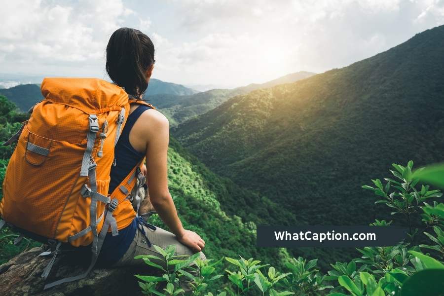 Backpacking Caption for Instagram
