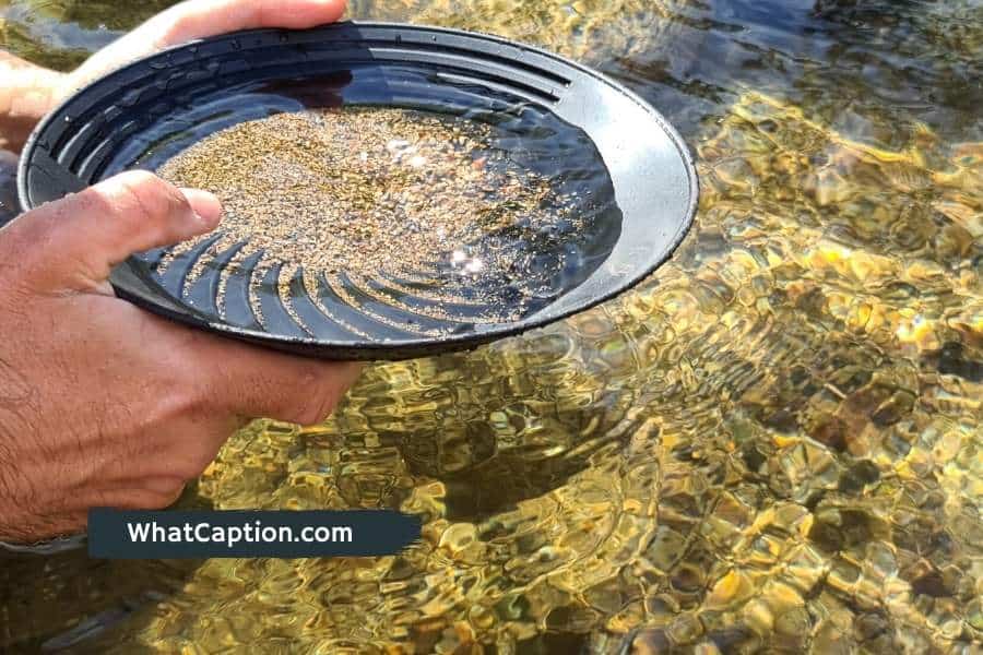 Gold Prospecting Captions for Instagram