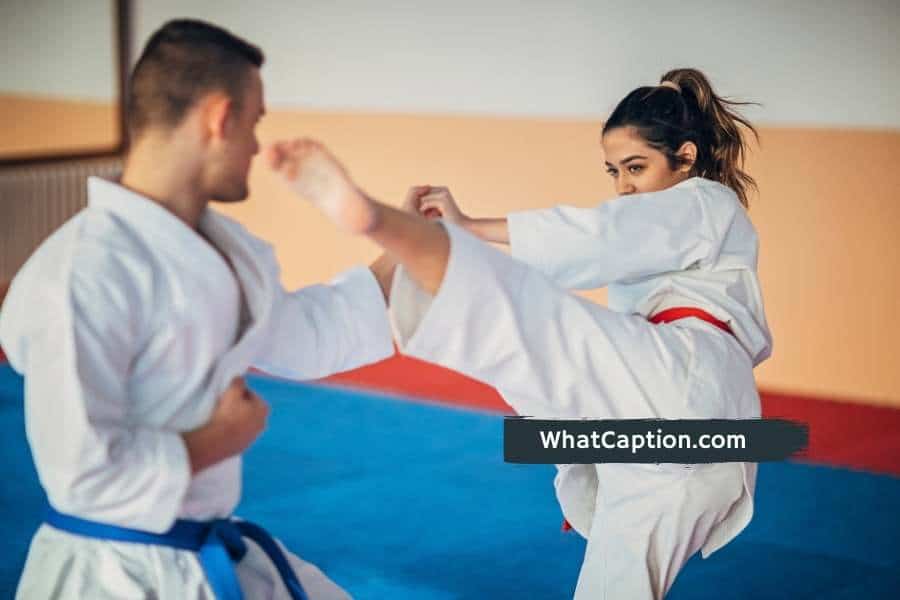 Karate Captions for Instagram