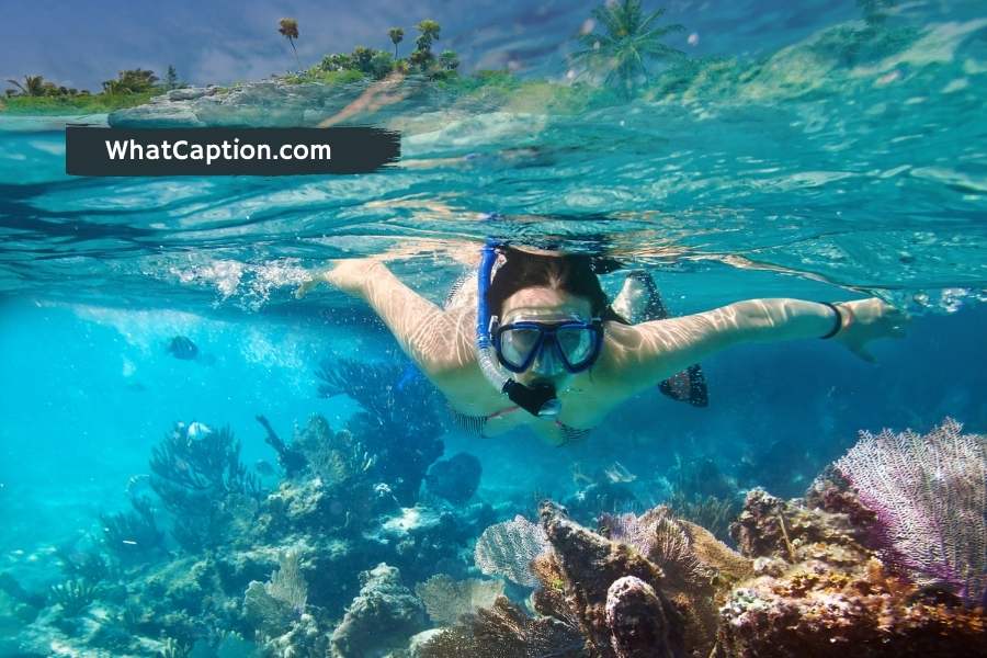 Snorkeling Captions for Instagram