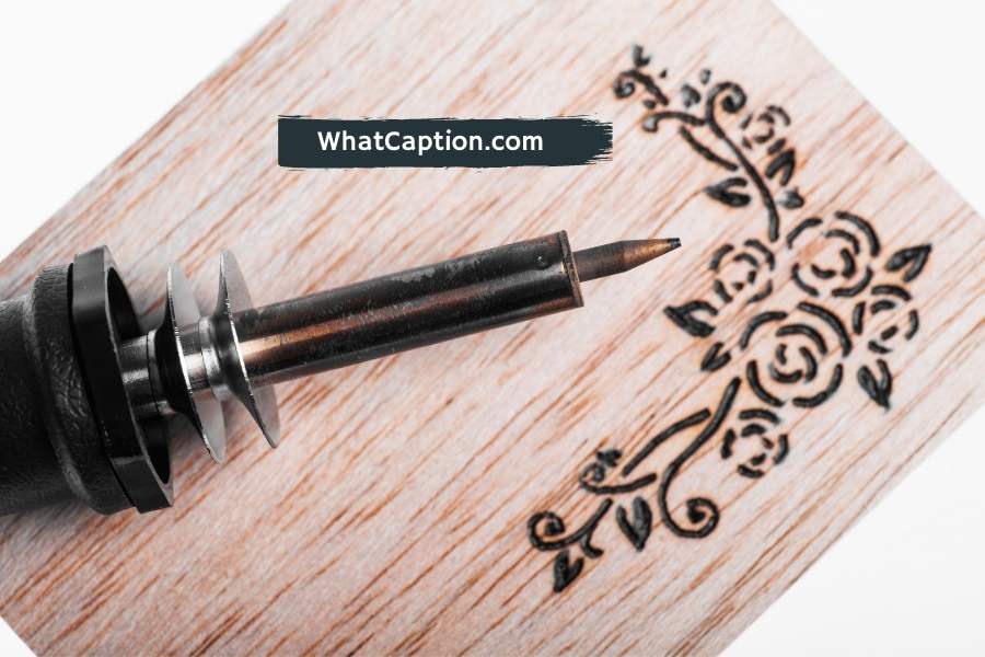 Pyrography Captions for Instagram