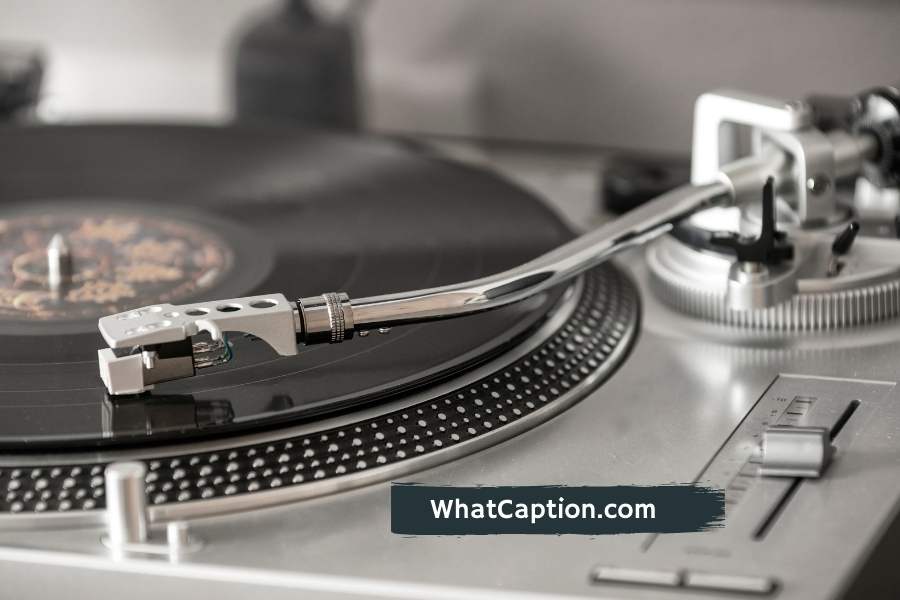 Vinyl Record Captions for Instagram