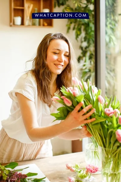 Flower Arranging Captions Flower Arranging Captions
