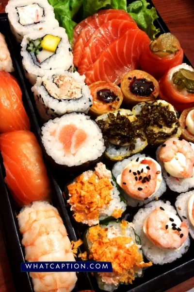 Sushi Captions for Instagram Sushi Captions for Instagram